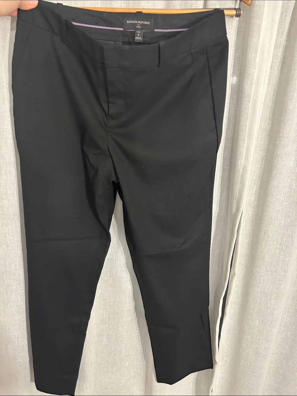 Banana Republic Avery Black Dress Trousers